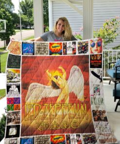 Buy Led Zeppelin Quilt Blanket & Quilt Bedding Set For Fans - Meteew