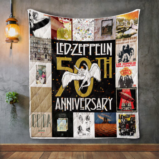 Buy Led Zeppelin Style 3 Quilt Blanket & Quilt Bedding Set