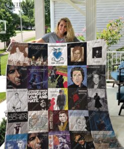 Buy Leonard Cohen Albums Quilt Blanket & Quilt Bedding Set For Fans Ver 25