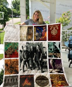 Buy Lamb Of God Albums Cover Poster Quilt Blanket & Quilt Bedding Set Ver 2