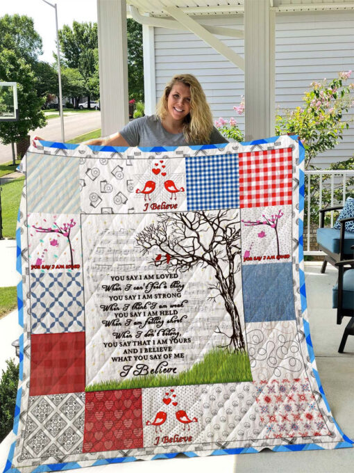 Buy Lauren Daigle You Say Quilt Blanket & Quilt Bedding Set