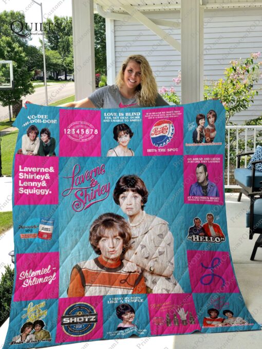 Buy Laverne &Amp;Amp; Shirley Quilt Blanket & Quilt Bedding Set