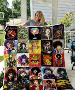 Buy Jimi Hendrix Quilt Blanket & Quilt Bedding Set 0756