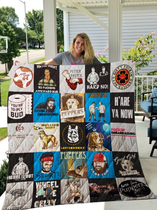 Buy Letterkenny T-Shirts Quilt Blanket & Quilt Bedding Set Ver.2