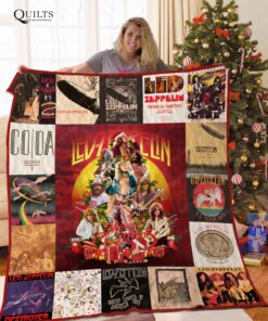 Buy Ledzepplin Christmas Tree Quilt Blanket & Quilt Bedding Set