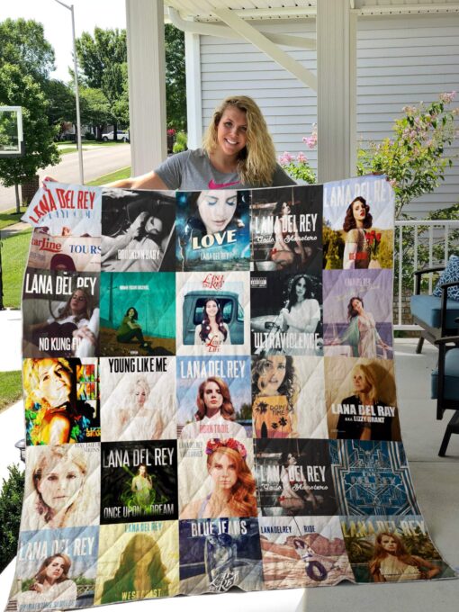 Buy Lana Del Rey Albums Quilt Blanket & Quilt Bedding Set For Fans Ver 25