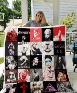 Buy Lady Gaga Albums Quilt Blanket & Quilt Bedding Set