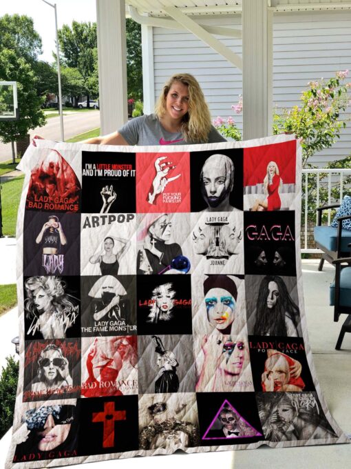 Buy Lady Gaga Albums Quilt Blanket & Quilt Bedding Set