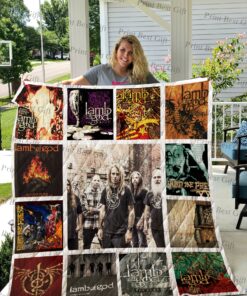 Buy Lamb Of God Albums Cover Poster Quilt Blanket & Quilt Bedding Set