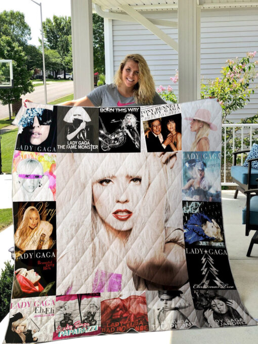 Buy Lady Gaga Quilt Blanket & Quilt Bedding Set