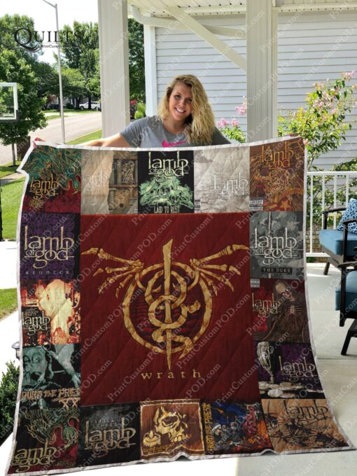 Buy Lamb Of God Albums Quilt Blanket & Quilt Bedding Set For Fans Ver 17