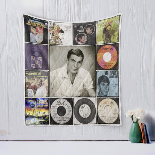 Buy Leonard Nimoy Quilt Blanket & Quilt Bedding Set