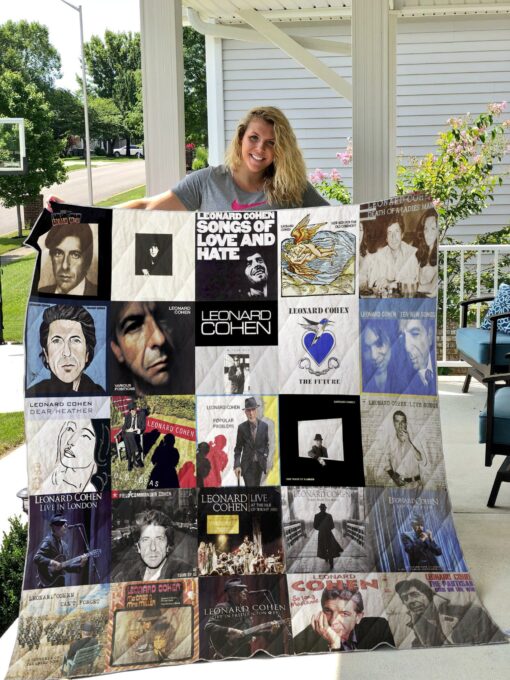 Buy Leonard Cohen Quilt Blanket & Quilt Bedding Set