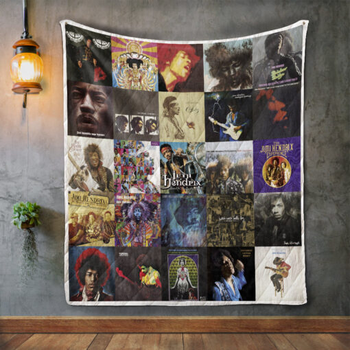 Buy Jimi Hendrix Style 2 Quilt Blanket & Quilt Bedding Set