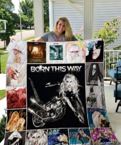 Buy Lady Gaga Quilt Blanket & Quilt Bedding Set 01137