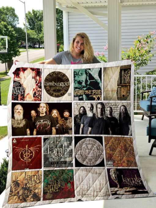 Buy Lamb Of God Quilt Blanket & Quilt Bedding Set 02