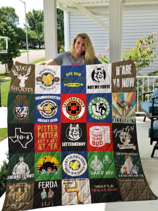 Buy Letterkenny T-Shirt Quilt Blanket & Quilt Bedding Set For Fans