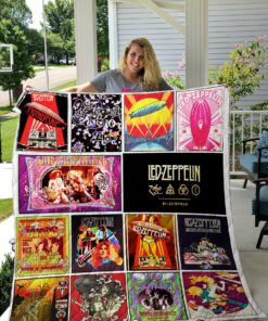 Buy Led Zeppelin For Fans New Arrival Quilt Blanket & Quilt Bedding Set