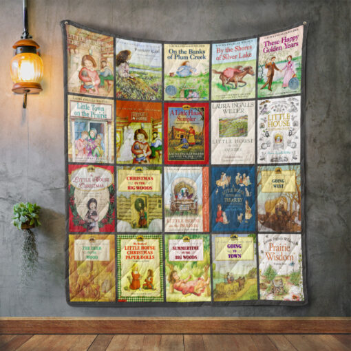 Buy Laura Ingalls Wilder Books Quilt Blanket & Quilt Bedding Set