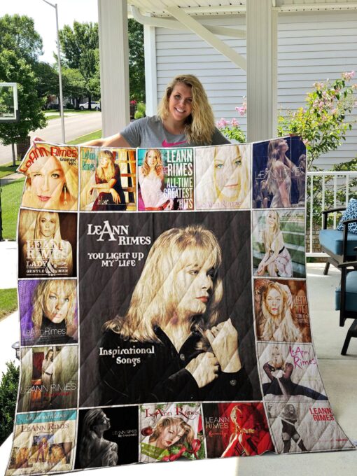 Buy Leann Rimes Quilt Blanket & Quilt Bedding Set 01205