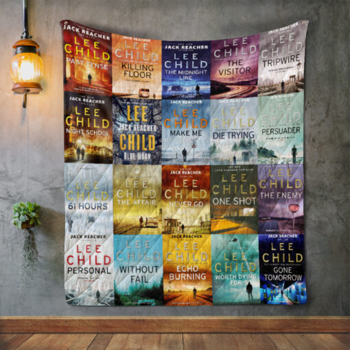 Buy Lee Child Books Quilt Blanket & Quilt Bedding Set