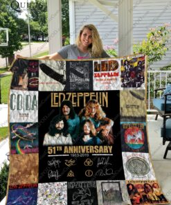 Buy Led Zeppelin Quilt Blanket & Quilt Bedding Set - Meteew