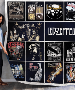 Buy Led Zeppelin Albums Quilt Blanket & Quilt Bedding Set 01 - Meteew