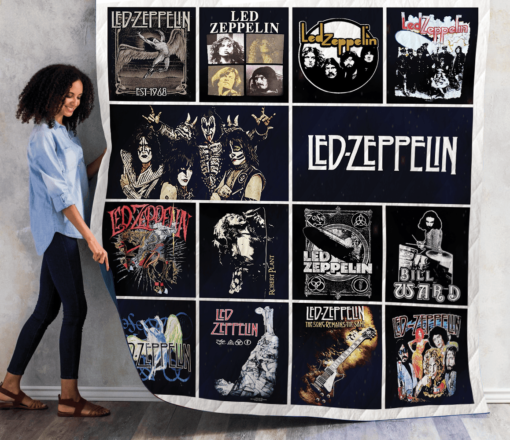 Buy Led Zeppelin Albums Quilt Blanket & Quilt Bedding Set 01 - Meteew