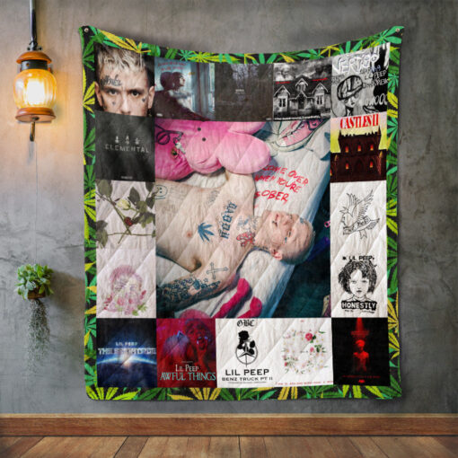 Buy Lil Peep Style 2 Quilt Blanket & Quilt Bedding Set