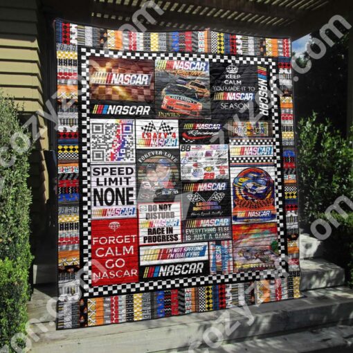 Buy Limited Edition Nascar Quilt Blanket & Quilt Bedding Set