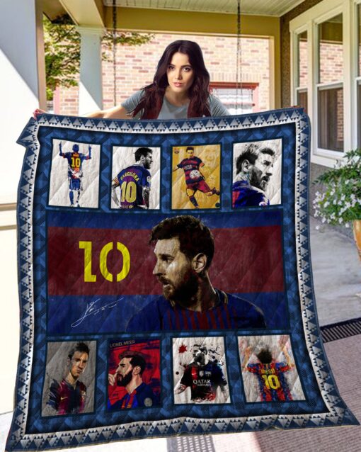 Buy Lionel Messi Quilt Blanket & Quilt Bedding Set