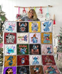 Buy Lilo And Stitch Quilt Blanket & Quilt Bedding Set