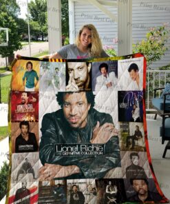 Buy Lionel Richie Albums Cover Poster Quilt Blanket & Quilt Bedding Set