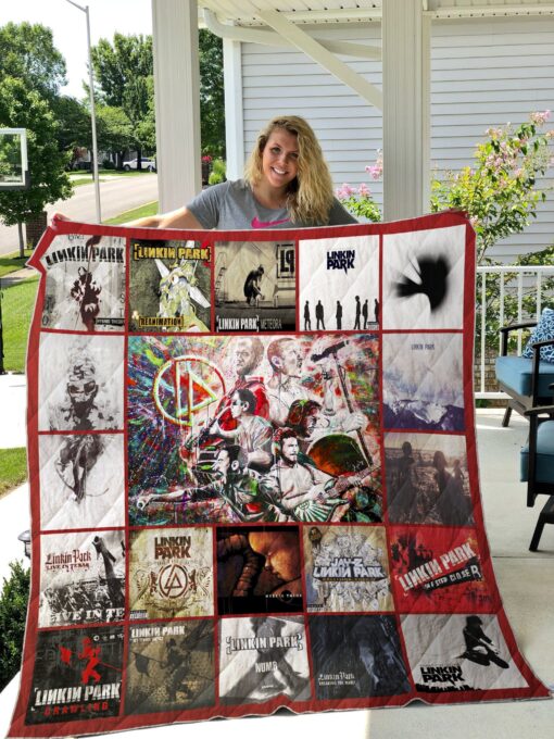 Buy Linkin Park Style 2 Quilt Blanket & Quilt Bedding Set