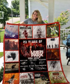 Buy Linkin Park Quilt Blanket & Quilt Bedding Set 01