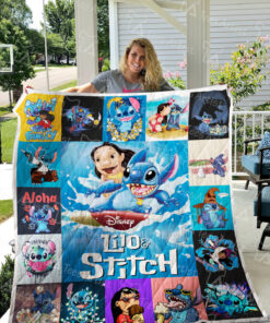 Buy Lilo And Stitch Quilt Blanket & Quilt Bedding Set 0600