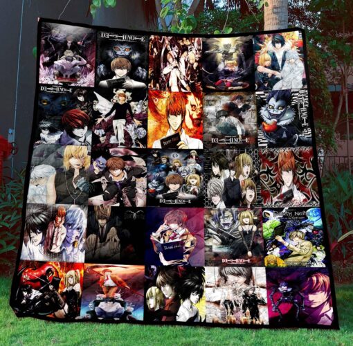 Buy Limited Edition Deno Tml310702 Death Note Quilt Blanket & Quilt Bedding Set