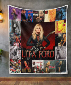 Buy Lita Ford Album Covers Quilt Blanket & Quilt Bedding Set