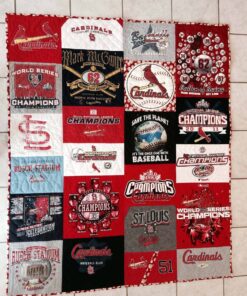 Buy Limited Edition St Louis Cardinals Quilt Blanket & Quilt Bedding Set