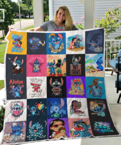 Buy Lilo And Stitch Quilt Blanket & Quilt Bedding Set 01