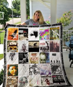 Buy Linkin Park Albums Cover Poster Quilt Blanket & Quilt Bedding Set Ver 2