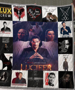 Buy Lucifer T-Shirt Quilt Blanket & Quilt Bedding Set