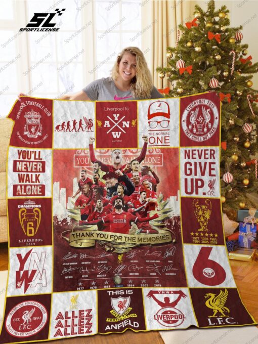 Buy Liverpool Fc Quilt Blanket & Quilt Bedding Set - Meteew