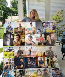 Buy Luke Bryan Like We Ain'T Ever Quilt Blanket & Quilt Bedding Set Great Customized Blanket Gifts For Birthday Christmas Thanksgiving