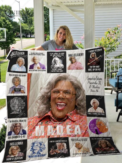 Buy Madea T-Shirt Quilt Blanket & Quilt Bedding Set