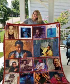 Buy Luther Vandross Quilt Blanket & Quilt Bedding Set 01