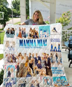 Buy Mamma Mia Poster Quilt Blanket & Quilt Bedding Set