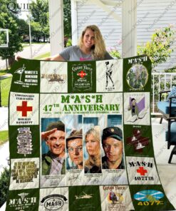 Buy M*A*S*H (Tv Series) 47Th Anniversary Quilt Blanket & Quilt Bedding Set For Fans Ver 17