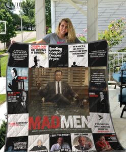 Buy Mad Men T-Shirt Quilt Blanket & Quilt Bedding Set