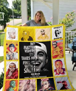 Buy Mac Miller  Quilt Blanket & Quilt Bedding Set 01